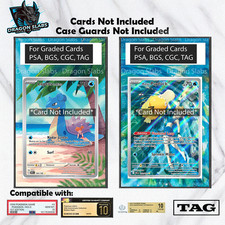 x2 Misty's Psyduck & Lapras 193 194 PSA BGS CGC TAG Extended Art Pokemon picture
