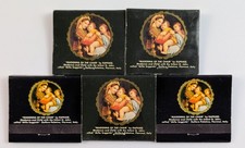 Vintage Raphael Hotel San Francisco Full Matchbooks Lot of 5 With Matches picture