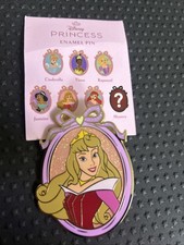 Disney Aurora Sleeping Beauty PALM Personality Cameo Mystery Jumbo Glitter Pin picture