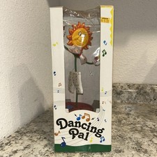Dancing Pal Flower Sunflower Vintage Dancing Figure Dances To Music New In Box picture