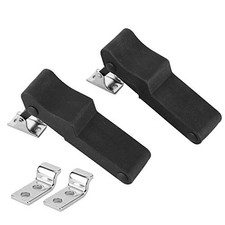 2pcs Front Storage Rack Rubber Latch Fit for Polaris Sportsman 2 Pack, Black picture