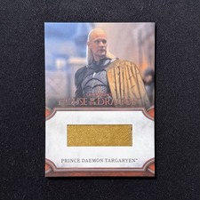 House Of The Dragon Series 2 Prince Daemon Targaryen Costume Material Relic RC52 picture