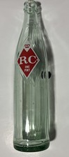 Vintage rare RC Cola Half Quart Glass Soda Bottle 16oz Royal Crown Cola picture