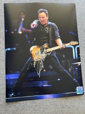 Bruce Springsteen Signed Autographed 11X14 Concert Photo Picture w/ COA picture