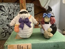 Vintage Lot Of 2 Halloween Witch And Mummy Super Cute Rare spooky  picture