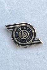 Vintage 10K Yellow Gold 34-Year Employee Service Lapel Pin GI Trucking company picture