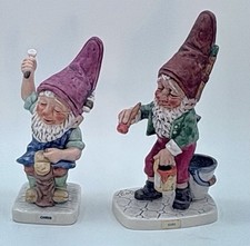 Goebel Co-Boy Gnomes Chris and Kuni Shoemaker Painter picture