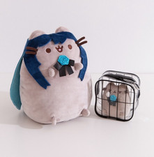 Preorder Set of 2 Ado x Pusheen Plush Bag Keychain & Plush Toy picture
