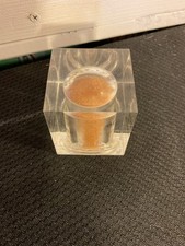 Silky Sand From Saudi Arabia Sealed In A 2” Resin Cube picture