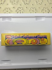 Vintage FAME Fabric Softener Sheets Factory Sealed NOS 20 Count Retro Laundry picture