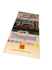 Disneyland Your 1987 Souvenir Guide Brochure Kodak Includes Map and Park Info picture