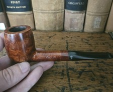 Peterson Pre-Republic Kapet Billiard Fire Grain Estate Pipe - Vintage 1947-1949 picture