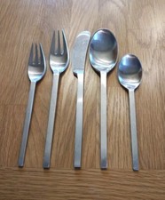 Dansk Designs LTD INGOT Flatware, 5 Piece Place Setting, France , Quistgaard picture