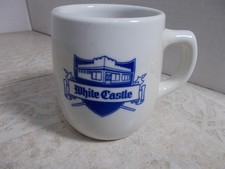 Vintage Mayer White Castle Systems Coffee Mug Restaurant Ware Ashtray Bottom 6oz picture