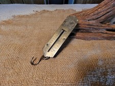 Vintage L. E. Knott Apparatus Small Hanging Scale Grams & Ounces picture