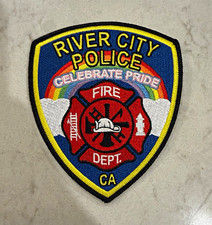 River City Police Celebrate Pride Fire Dept CA Patch United States Firefighting picture
