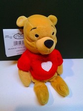 Vtg 1999 Disney Store Winnie The Pooh W/Red Sweater 8