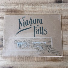 Vintage Niagara Falls Souvenir Book EE NICKLIS 48 Photos picture