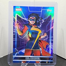 2026 Topps Marvel Neon Ms. Marvel Serial Numbered /150 #37 picture