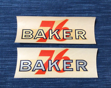 2 Versions VTG Union 76 Oil  Baker California Decal Gas Station Travel Souvenir picture