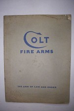 1932 Trade Catalog COLT FIRE ARMS Revolvers and Automatic Pistols w Price List picture