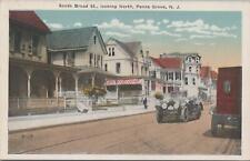 Postcard South Broad St Looking North Penns Grove NJ  picture