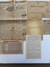 1949 Speed & Power Handbook Newhouse Auto Speed Shop Methods w/ Mailer picture