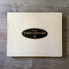 Mercedes-Benz The First Century Limited Edition Boxed Book w/ Certificate 2000 picture