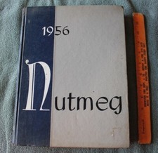 1956 University of Connecticut Yearbook Nutmeg Storrs CT VINTAGE College USED picture