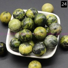 20MM Natural Crystal Sphere Round Ball Gemstone Healing Globe Chakra Palm Stone picture