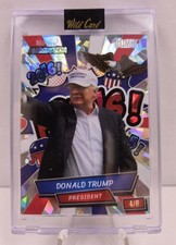 2024 Wild Card Donald Trump Comix Allumination POTUS 04/06 picture
