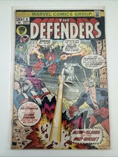 Defenders #8 Avengers Vs. Defenders War Crossover Marvel 1973 picture