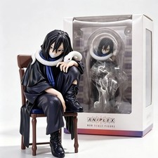 Anime Demon Slayer Obanai Iguro Sitting Pose Figure White Snake PVC Collectible picture