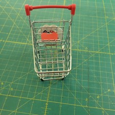 H‑E‑B Brand Mini Shopping Cart Ornament H-E-B Grocery New With Tags picture