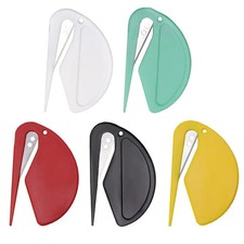 5PCS Letter Opener Cutter Open Office Envelope Knife Safe Guarded Sharp Blade picture