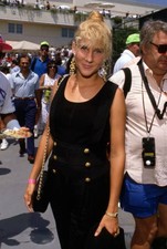 Monica Seles Circa 1980's Celebrity Music Actor Historic Old Photo picture