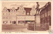 24131 Postcard Dessau Old Dessau + Wallenstein House 1932 picture