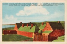 Port Royal Habitation Lower Granville Nova Scotia NS Unused PECO Postcard H23 picture