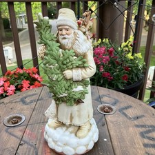 Vintage 1986 Schmid B Shackman Santa Clause Music Box Winter Wonderland Works picture