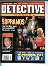 MAG: Detective Cases 8/2000-Sopranos-police dog heroes-FBI's Most Wanted Wome... picture