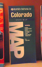 2000 Rand McNally Road Map of Colorado picture