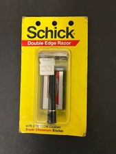 Vintage Schick Double Edge Razor  New in Box NOS Sealed picture