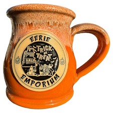 Vintage Halloween Style Deneen Pottery Limited Edition Trick or Treat Coffee Mug picture