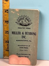 Miller & Bushong Inc Early Bird Poultry Feeds, Pennsylvania info and notebook picture