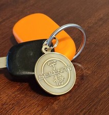 Firefly Serenity Keychain, Cast Metal, Brand New picture