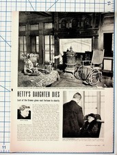 1957 Hetty Green Sylvia Wilks Last of the Greens Magazine Article Ephemera picture