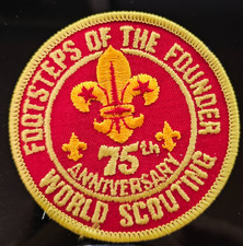 BSA 75th Anniversary of World Scouting - Footsteps of the Founder - 1982 picture