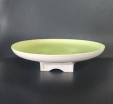 Roselane Green Round Chinese Modern Ceramic Serving Bowl picture