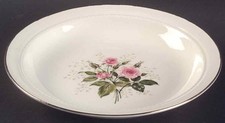 Hall Heather Rose Rimmed Soup Bowl 226626 picture