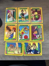 1990 Pacific Rad dudes Trading Cards Lot Of 8 Excellent Condition picture